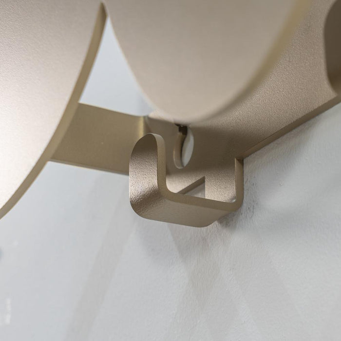 Spinder x Eva van de Ven - TUMULO medium Wandkapstok - Champagne-Kapstokken-Spinder