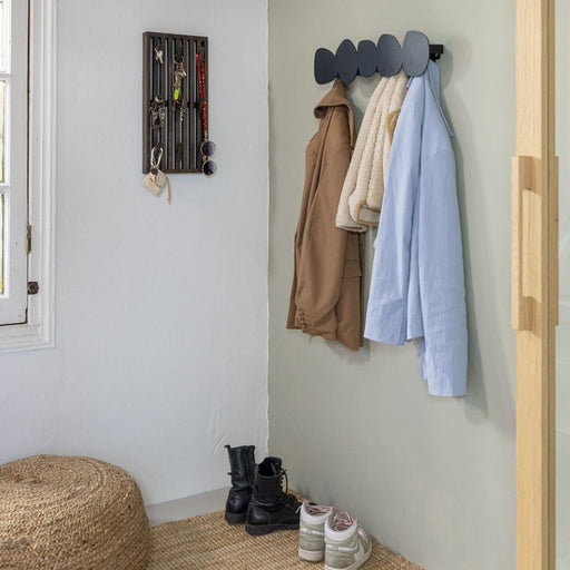 Spinder x Eva van de Ven - TUMULO medium Wandkapstok - Zwart-Kapstokken-Spinder