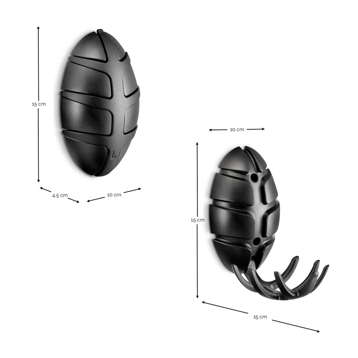 SpinderBUG BIO Wandkapstok - Bio / Goud-Kapstokken-Spinder