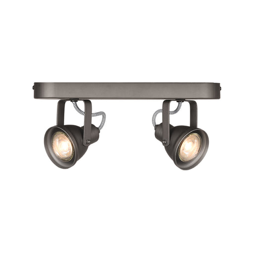 Spot Max Burned Steel Metaal 2-Lichts 30x9x16 cm-Spots-LABEL51