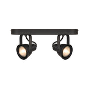 Spot Max Zwart Metaal 2-Lichts 30x9x16 cm-Spots-LABEL51