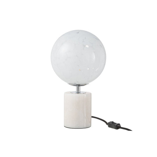 Spot Wit Glas 16 cm Lamp Dany 16.5x16.5x31.5 cm-Spots-J-Line
