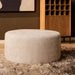 StarFurn MySofa My Bank Poef | Rond | 80 cm | Cremona 02 | Beige-Poefs-Starfurn