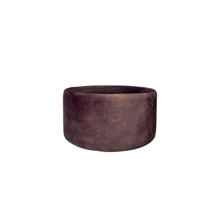 StarFurn MySofa Poef | Rond | 60 cm | Adore 108 | Bruin-Poefs-Starfurn