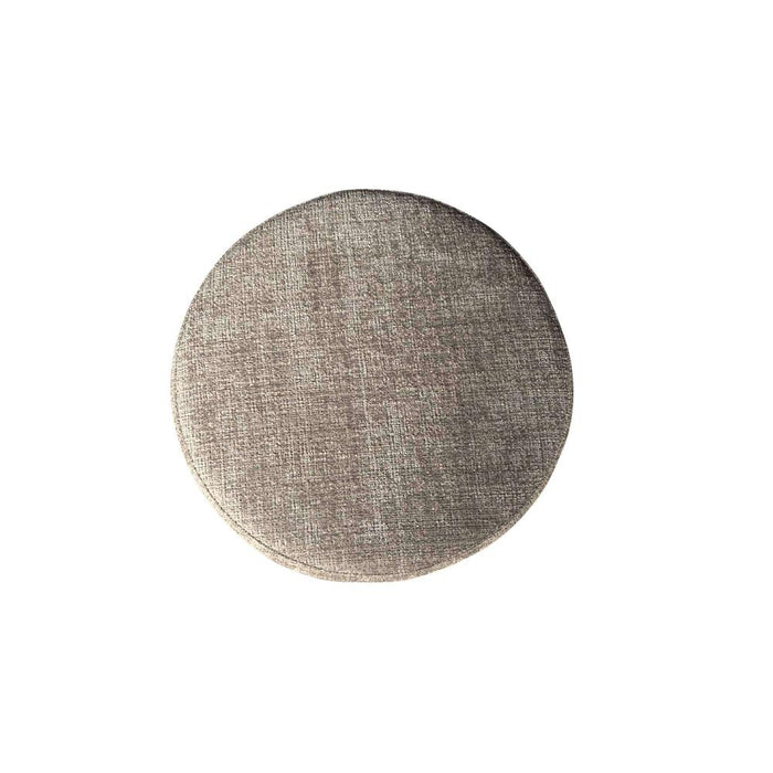 StarFurn MySofa Poef | Rond | 60 cm | Cremona 14 | Taupe-Poefen-Starfurn