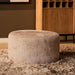 StarFurn MySofa Poef | Rond | 60 cm | Cremona 14 | Taupe-Poefen-Starfurn