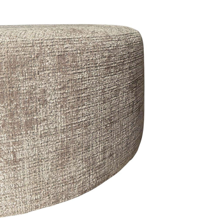 StarFurn MySofa Poef | Rond | 60 cm | Cremona 14 | Taupe-Poefs-Starfurn