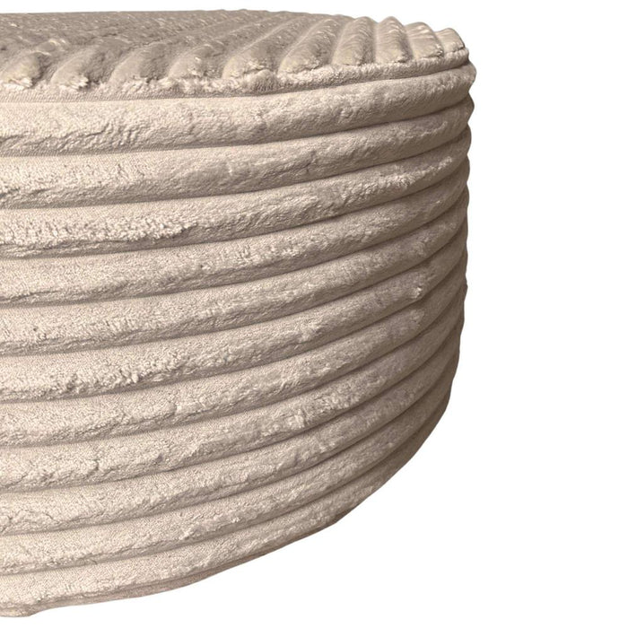 StarFurn MySofa Poef | Rond | 60 cm | Tilia 03 | Beige-Poefs-Starfurn