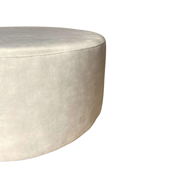 StarFurn MySofa Poef | Rond | 80 cm | Adore 102 | Crème-Poefen-Starfurn
