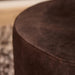 StarFurn MySofa Poef | Rond | 80 cm | Adore 108 | Bruin-Poefs-Starfurn