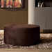 StarFurn MySofa Poef | Rond | 80 cm | Adore 108 | Bruin-Poefs-Starfurn