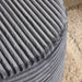 StarFurn MySofa Poef | Rond | 80 cm | Tilia 85 | Antraciet-Poefs-Starfurn