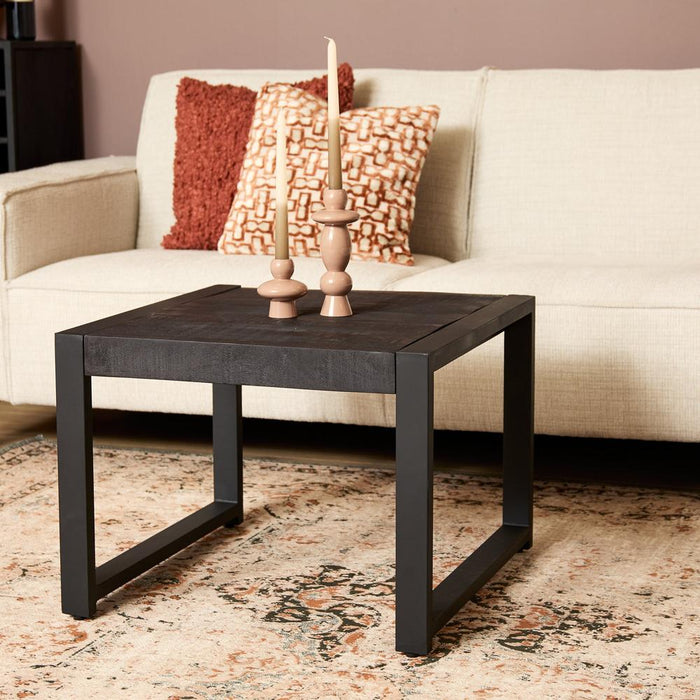 Starfurn Bijzettafel Boaz Black | 60 cm-Bijzettafels-Starfurn