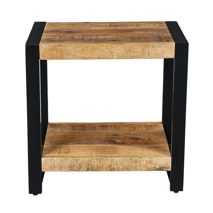 Starfurn Bijzettafel Boaz met onderblad | 60 cm-Bijzettafels-Starfurn