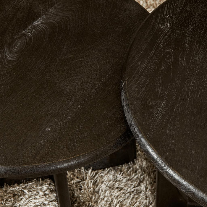 Starfurn Bijzettafel Milou | Zwart | 60 cm-Bijzettafels-Starfurn