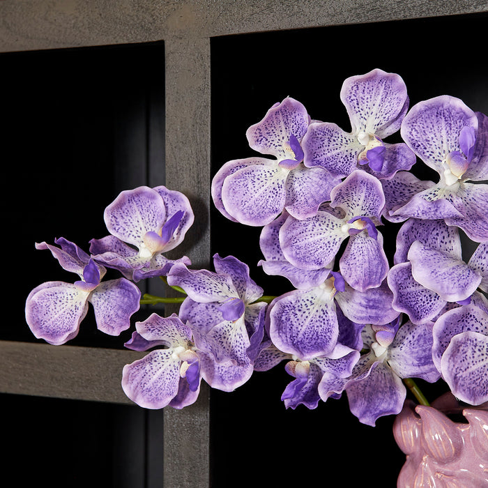Starfurn Boekenkast Brussel Black | 5 vakken - 2 deuren-Boekenkasten-Starfurn