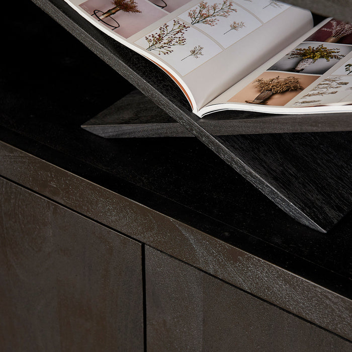 Starfurn Boekenkast Brussel Black | 5 vakken - 2 deuren-Boekenkasten-Starfurn