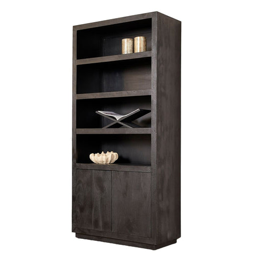 Starfurn Boekenkast Brussel Black | 90 cm | 4 vakken-Boekenkasten-Starfurn