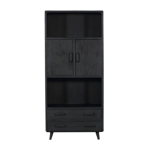 Starfurn Boekenkast Omaha Black | 90 cm-Boekenkasten-Starfurn