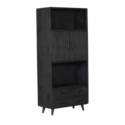Starfurn Boekenkast Omaha Black | 90 cm-Boekenkasten-Starfurn