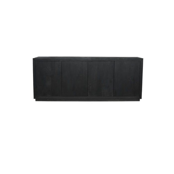 Starfurn Dressoir Brussel Black 4 deurs | 200 cm-Dressoirs-Starfurn