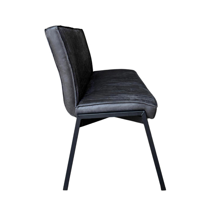 Starfurn Eetkamerbank Tivoli Bull | 155 cm | Antraciet-Eetkamerbanken-Starfurn