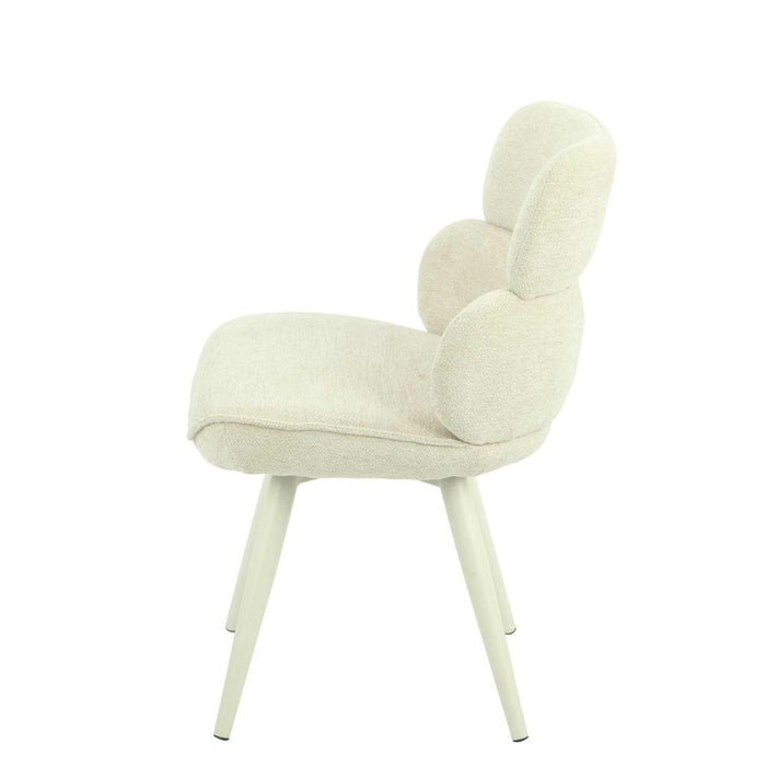 Starfurn Eetkamerstoel Abby | Beige-Eetkamerstoelen-Starfurn