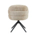 Starfurn Eetkamerstoel Bella | Beige | Poot Black | Met armleuning-Eetkamerstoelen-Starfurn