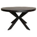 Starfurn Eetkamertafel Denver Black | Rond | 130 cm-Eettafels-Starfurn