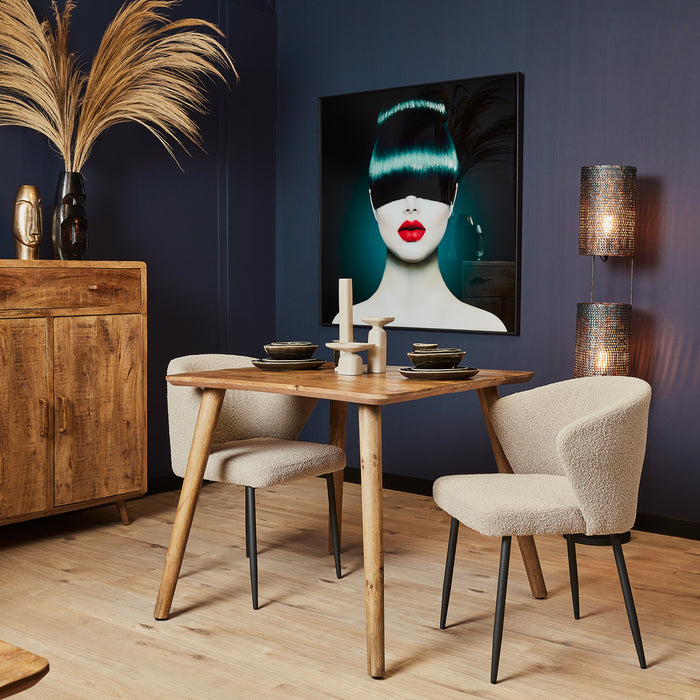 Starfurn Eettafel Omaha | 90 x 90 cm-Eettafels-Starfurn