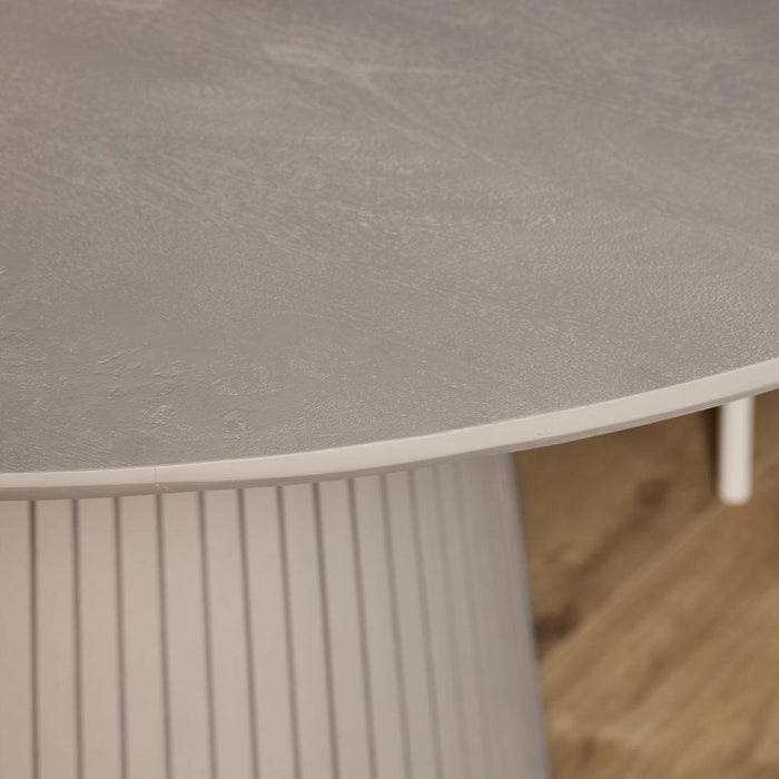 Starfurn Eettafel Solana | 130 cm | Taupe-Eettafels-Starfurn