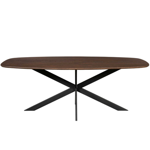 Starfurn Eiken eettafel Ferris | Deens Ovaal 200 cm | Brown-Starfurn
