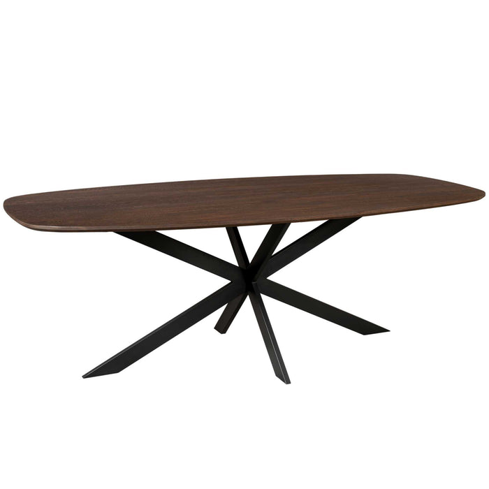 Starfurn Eiken eettafel Ferris | Deens Ovaal 200 cm | Brown-Starfurn
