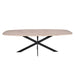 Starfurn Eiken eettafel Ferris | Deens Ovaal 200 cm | Naturel-Eettafels-Starfurn