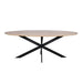 Starfurn Eiken eettafel Ferris | Ovaal 240 cm | Naturel-Eettafels-Starfurn