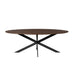 Starfurn Eiken eettafel Ferris | Ovaal 280 cm | Brown-Starfurn
