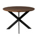 Starfurn Eiken eettafel Ferris | Rond 110 cm | Brown-Eettafels-Starfurn