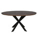 Starfurn Eiken eettafel Ferris | Rond 150 cm | Naturel-Eettafels-Starfurn