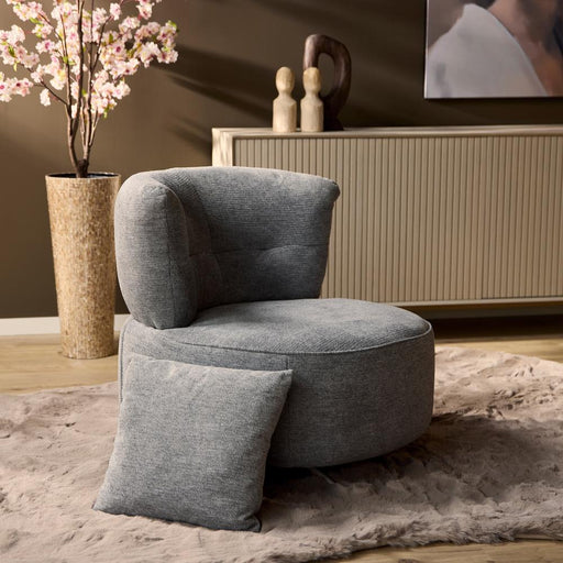 Starfurn Fauteuil Fien | Grey-Fauteuils-Starfurn