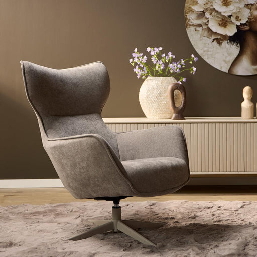 Starfurn Fauteuil Julia | Taupe-Fauteuils-Starfurn