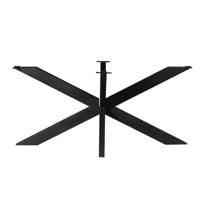 Starfurn Matrixpoot | ovaal/rechthoek | Black-Tafelpoten-Starfurn