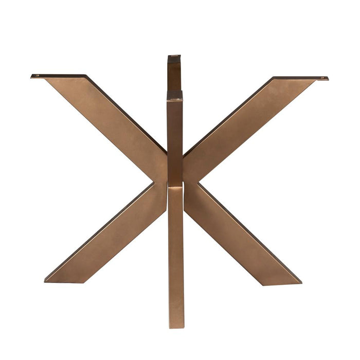 Starfurn Matrixpoot | rond | Bronze-Tafelpoten-Starfurn