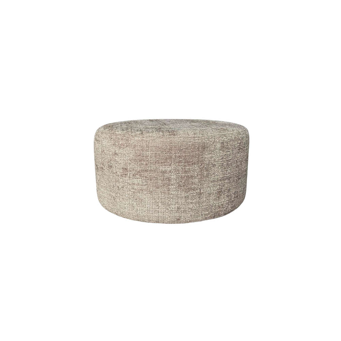 Starfurn |My Sofa Hocker | Rond | 60 cm | Cremona 14 | Taupe-Hockers-Starfurn