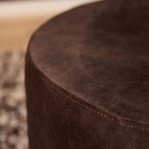 Starfurn | My Sofa Hocker | Rond | 80 cm | Adore 108 | Brown-Hockers-Starfurn