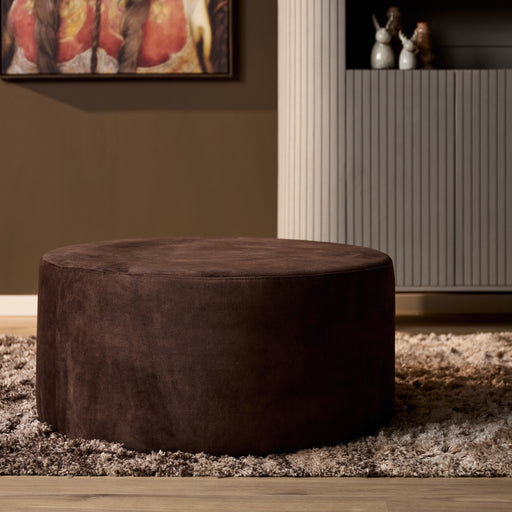Starfurn | My Sofa Hocker | Rond | 80 cm | Adore 108 | Brown-Hockers-Starfurn