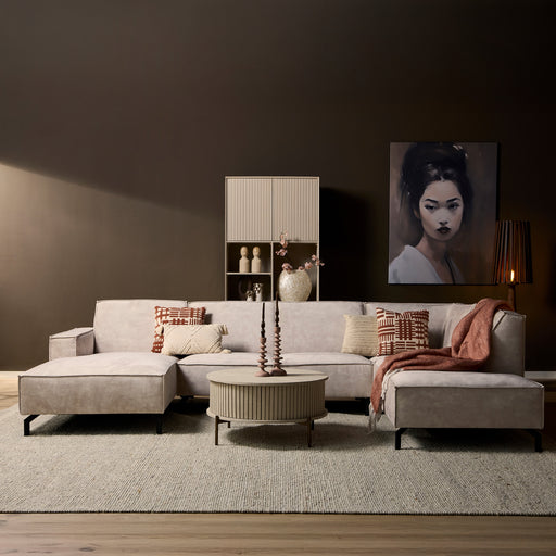 Starfurn | MySofa Floris - Lounge L + 2,5ZA + DivanR - Torre 02 - direct leverbaar-Hoekbanken-Starfurn