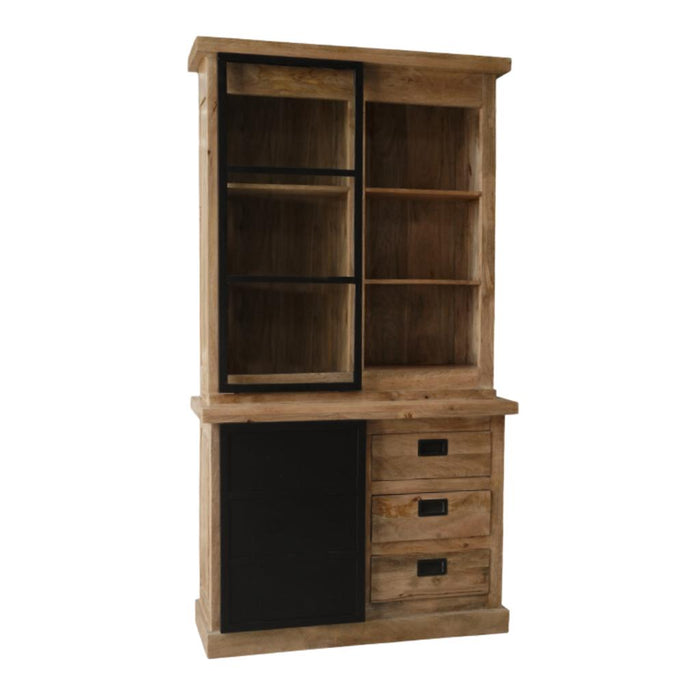 Starfurn Nashville Vitrinekast | 120 cm-Vitrinekasten-Starfurn