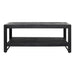 Starfurn Salontafel Boaz Black met onderblad | 110 cm-Salontafels-Starfurn