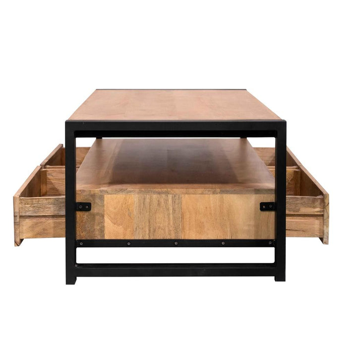 STARFURN Salontafel 2de kans Starfurn Salontafel Boaz met 4 lades | 120 cm-Salontafels-Starfurn