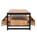 STARFURN Salontafel 2de kans Starfurn Salontafel Boaz met 4 lades | 120 cm-Salontafels-Starfurn
